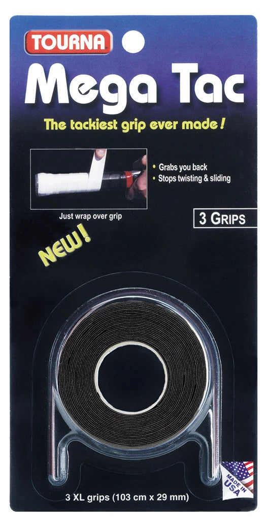 Tourna Mega Tac Overgrip 3 Pack
