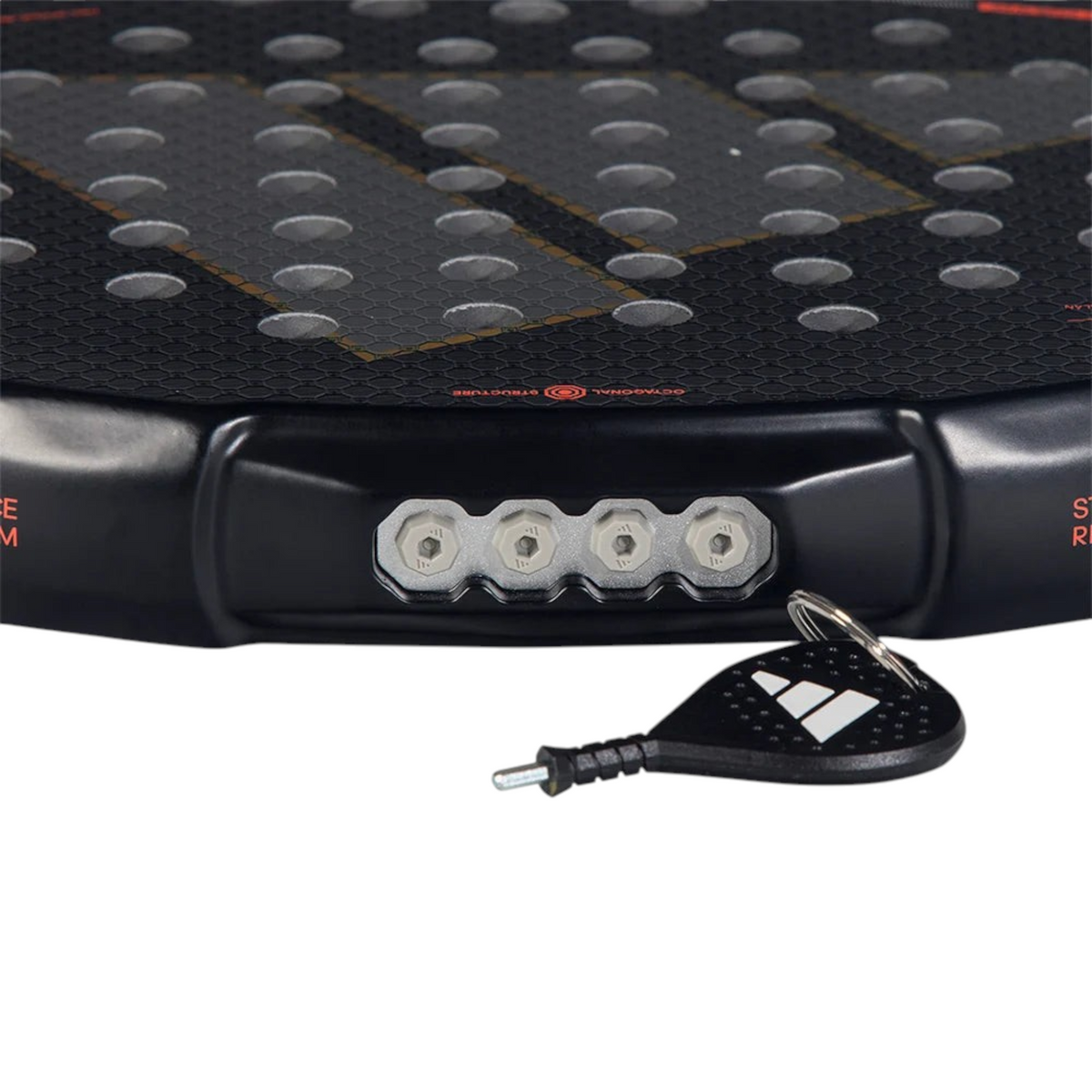 Axelblu Ltd Adidas Metalbone 2026 padel racket weight and balance system with removable weights and adjustment tool