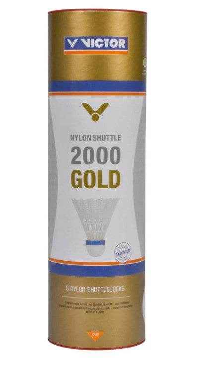 Victor Nylon Shuttle 2000 Gold 6pc - Axelblu