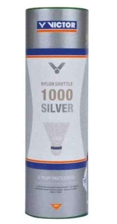 Victor Nylon Shuttle 1000 Silver 6pc