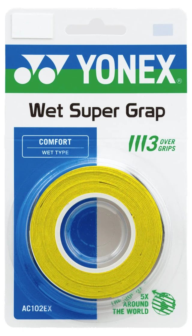 Yonex Wet Super Grap Overgrip 3 Pack