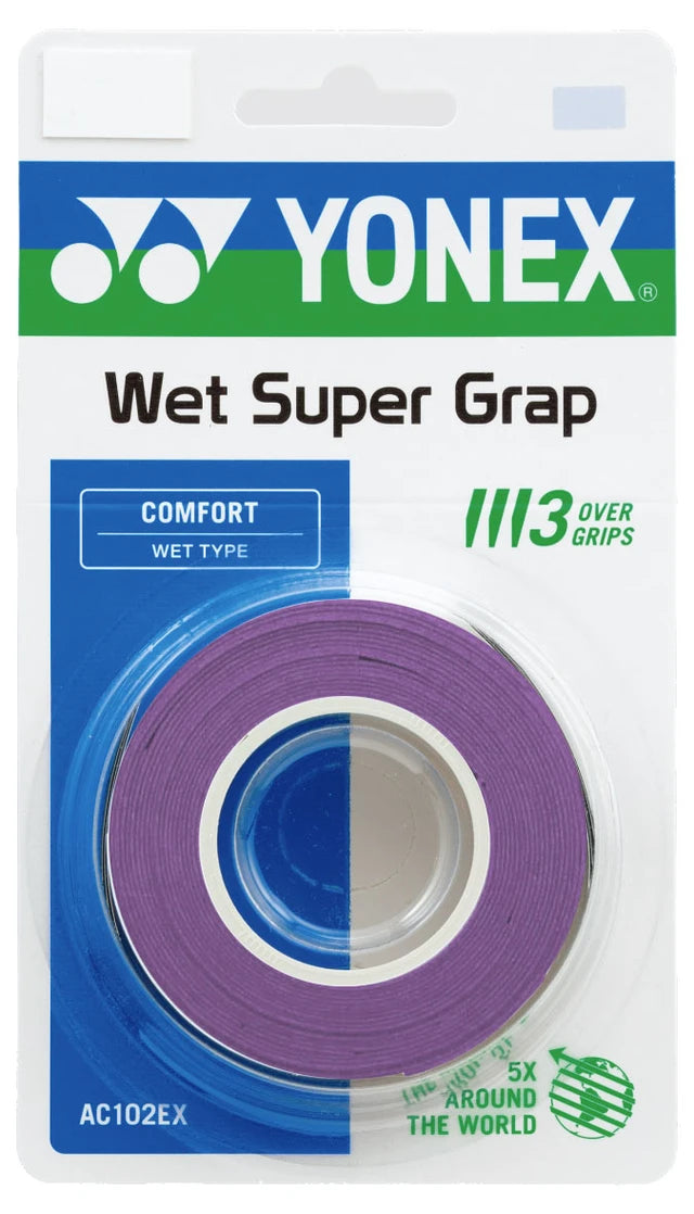 Yonex Wet Super Grap Overgrip 3 Pack