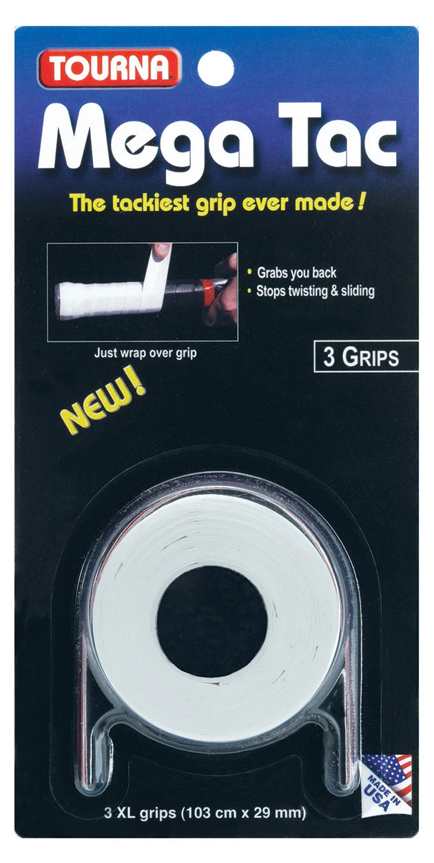 Tourna Mega Tac Overgrip 3 Pack