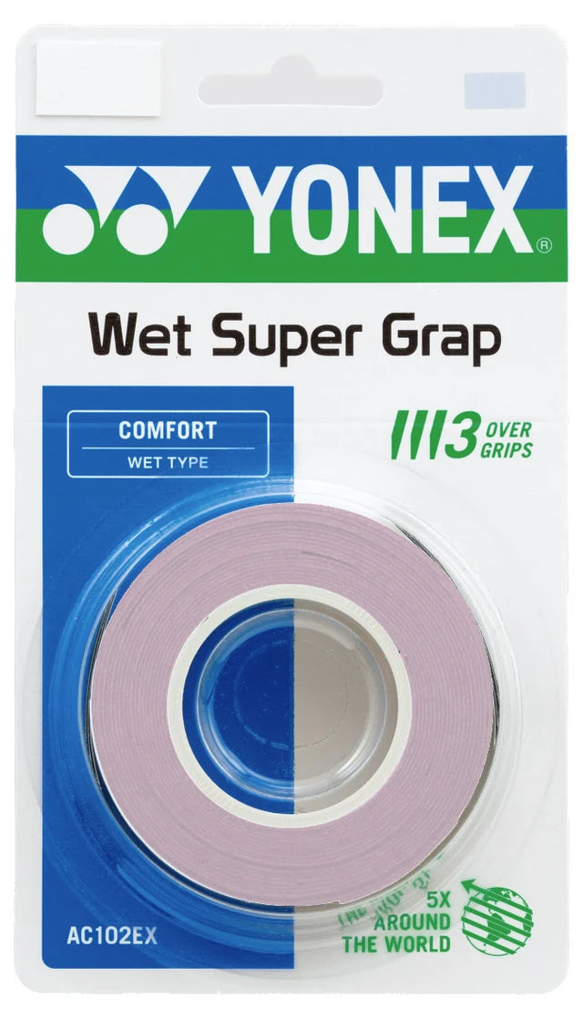 Yonex Wet Super Grap Overgrip 3 Pack