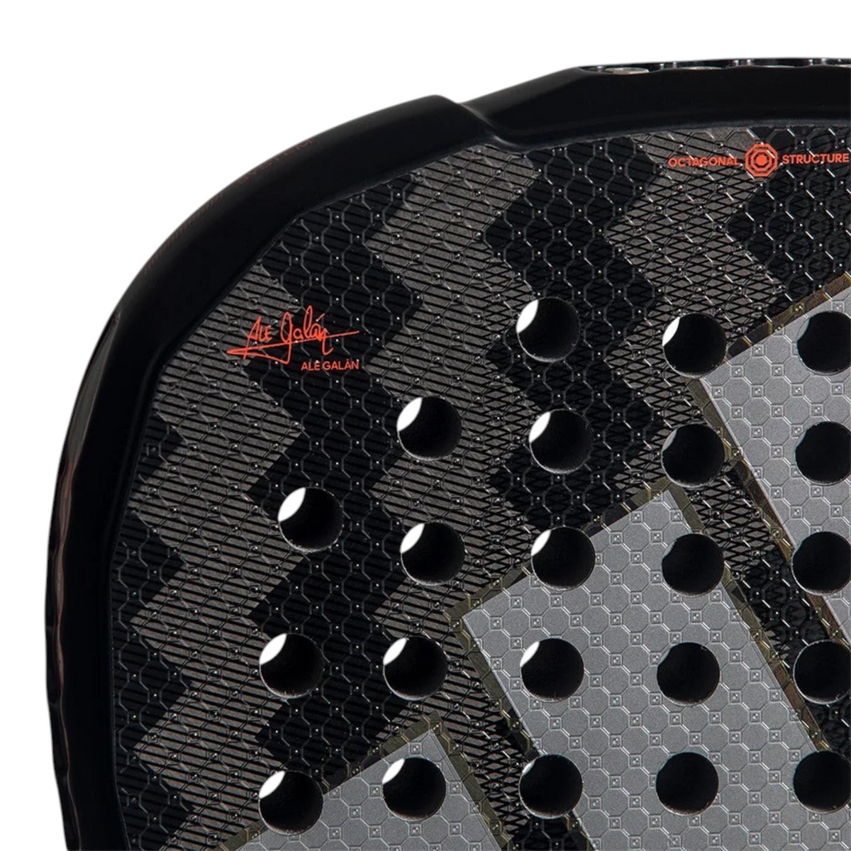 Axelblu Ltd Adidas Metalbone 2026 Ale Galan padel racket featuring carbon aluminised 16K surface and signature detail