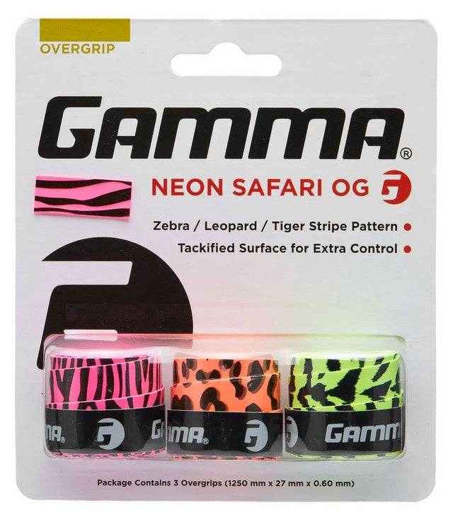 Gamma Neon Safari O-Grip (3 Pk)